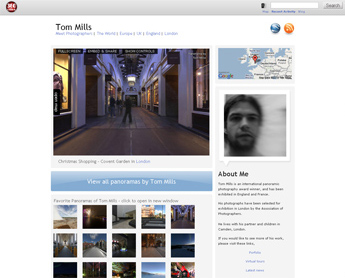 View Tom Mills profile on 360 Cities London virtual tour company